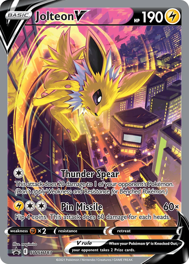 Jolteon V SWSH183/307 Promo