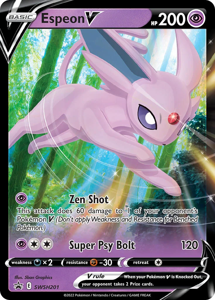 Espeon V SWSH201 Promo
