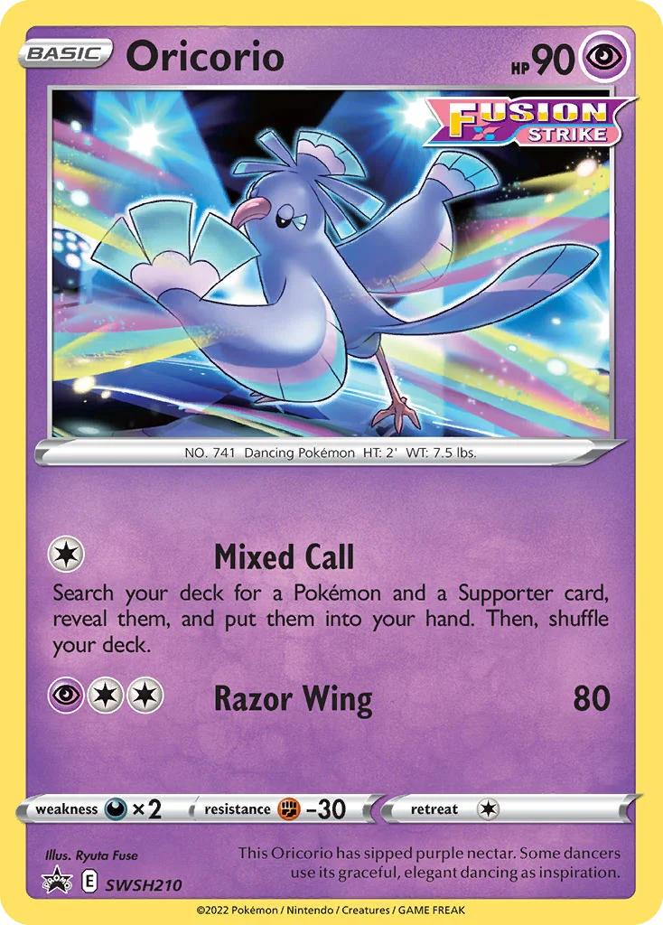 Oricorio SWSH210/307 Promo