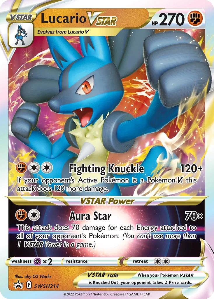 Lucario VSTAR SWSH214/307 Promo