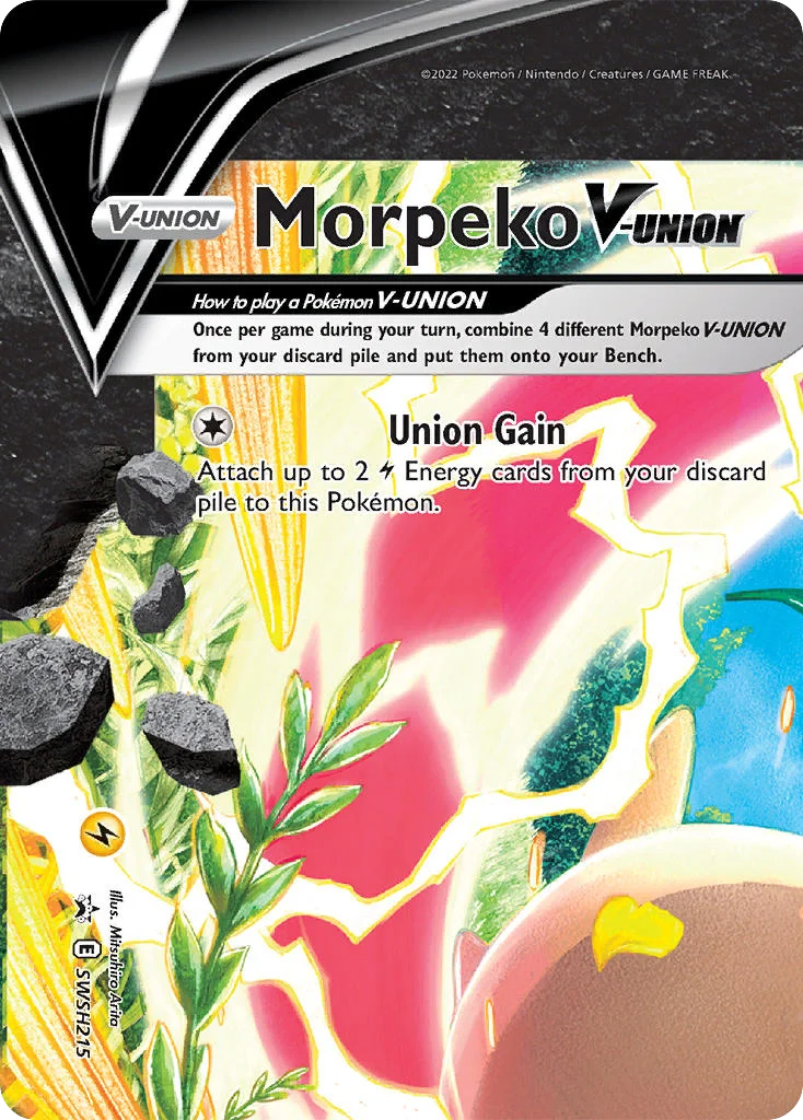 Morpeko V-UNION SWSH215/307 Promo