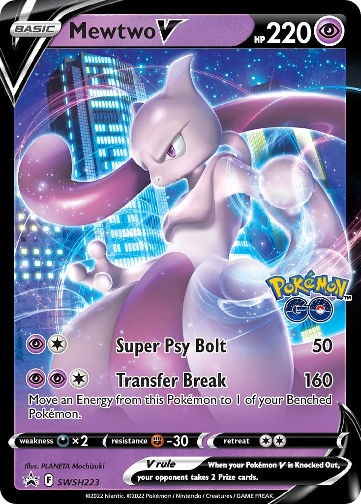 Mewtwo V SWSH223/307 Promo