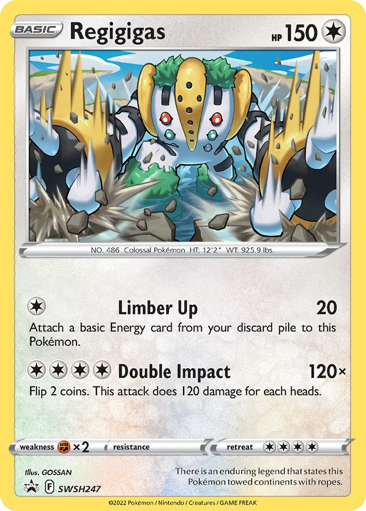 Regigigas SWSH247/307 Promo