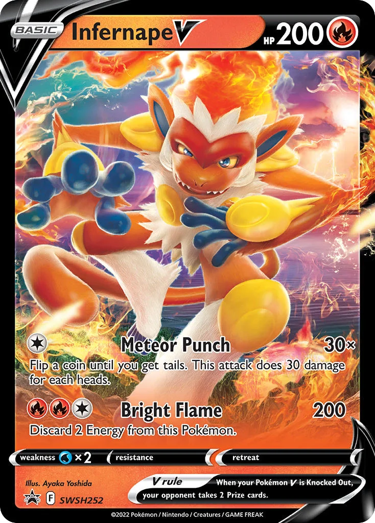 Infernape V SWSH252/307 Promo
