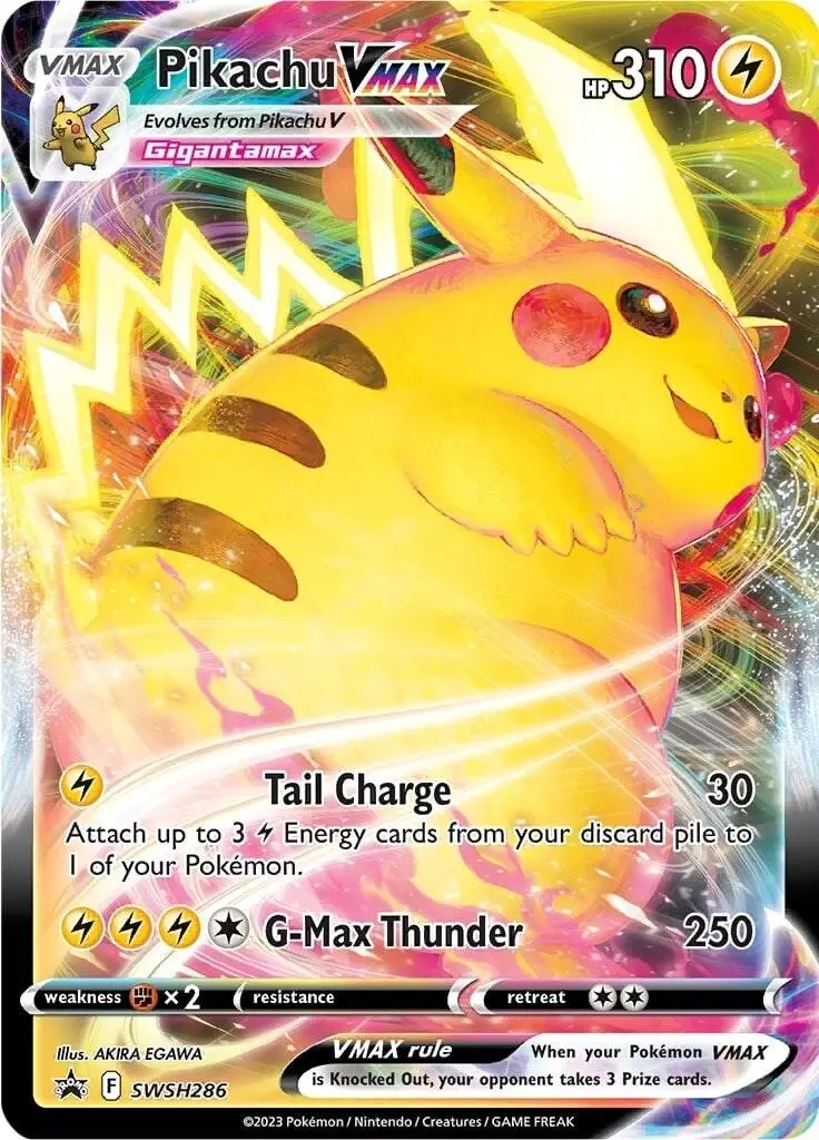 Pikachu vmax SWSH286 Promo