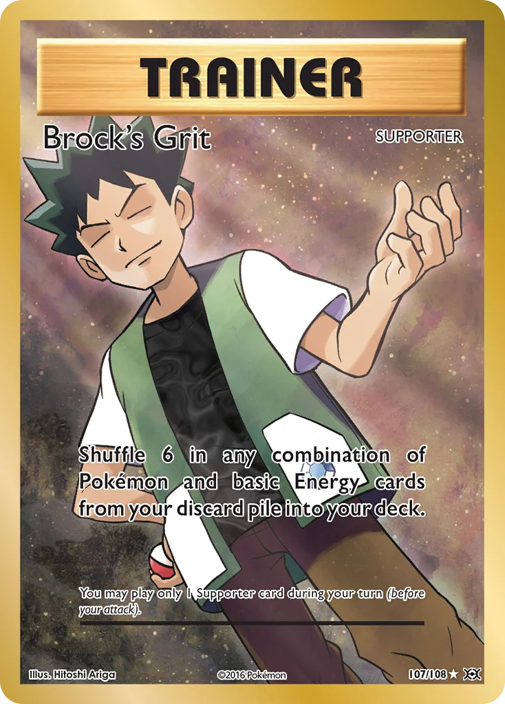 Brock's Grit 107/108 Rare ultra