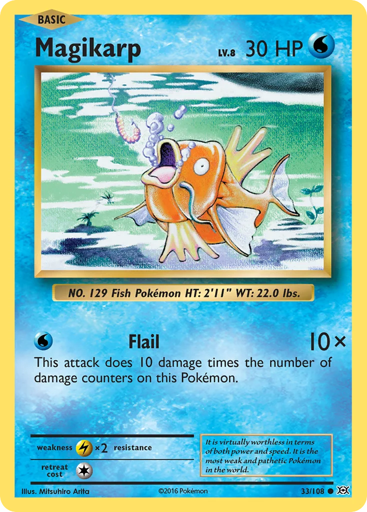 Magikarp 33/108 Common