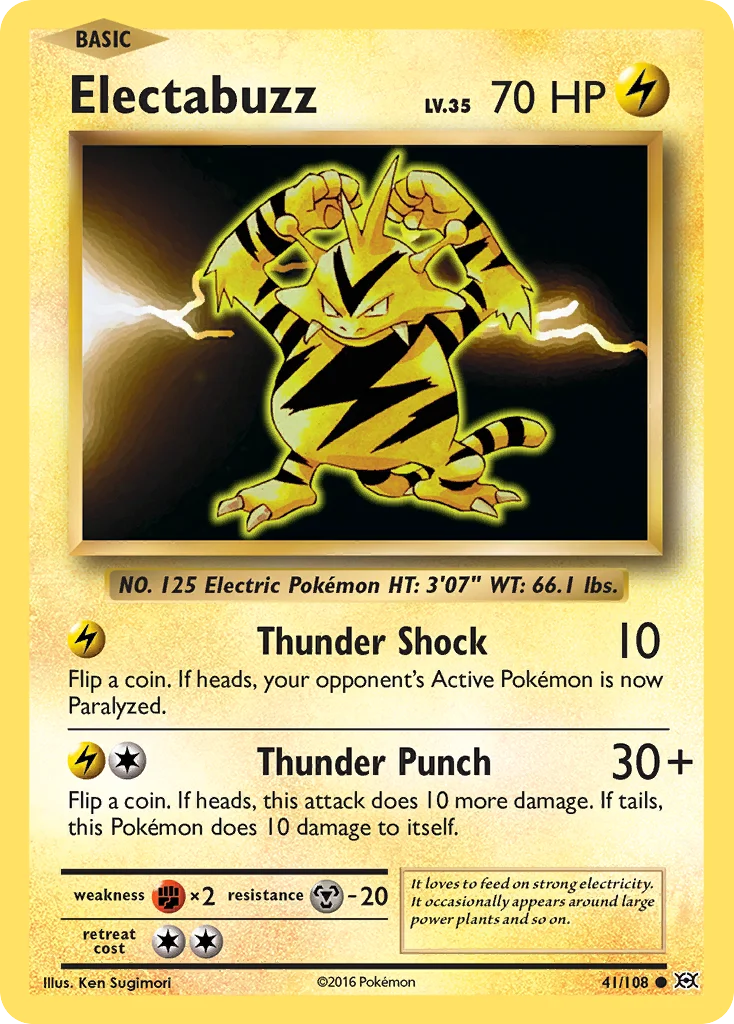 Electabuzz 41/108 Common