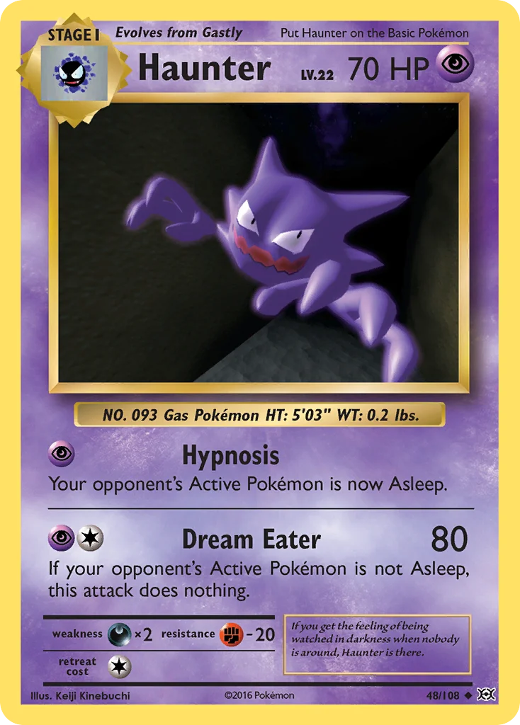 Haunter 48/108 Uncommon