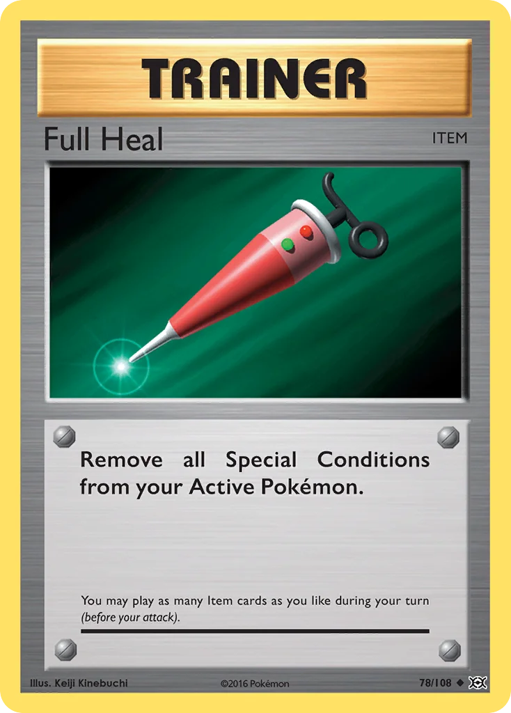 Full Heal 78/108 Uncommon