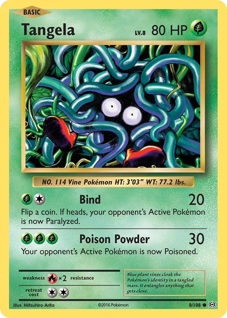 Tangela 8/108 Common