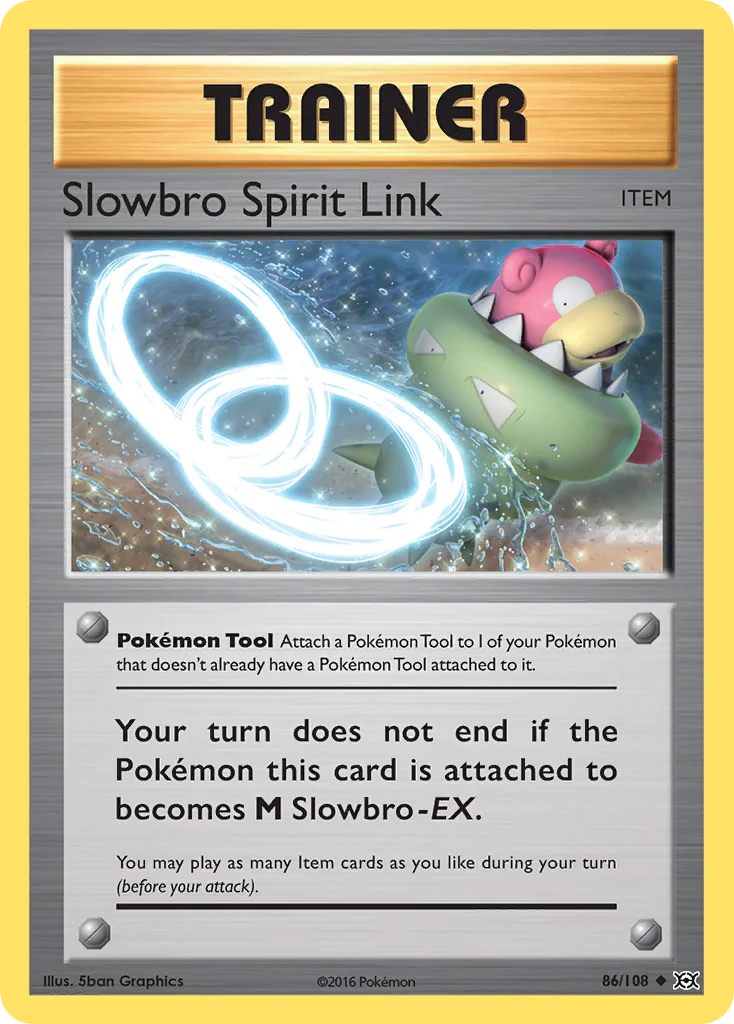 Slowbro Spirit Link 86/108 Uncommon