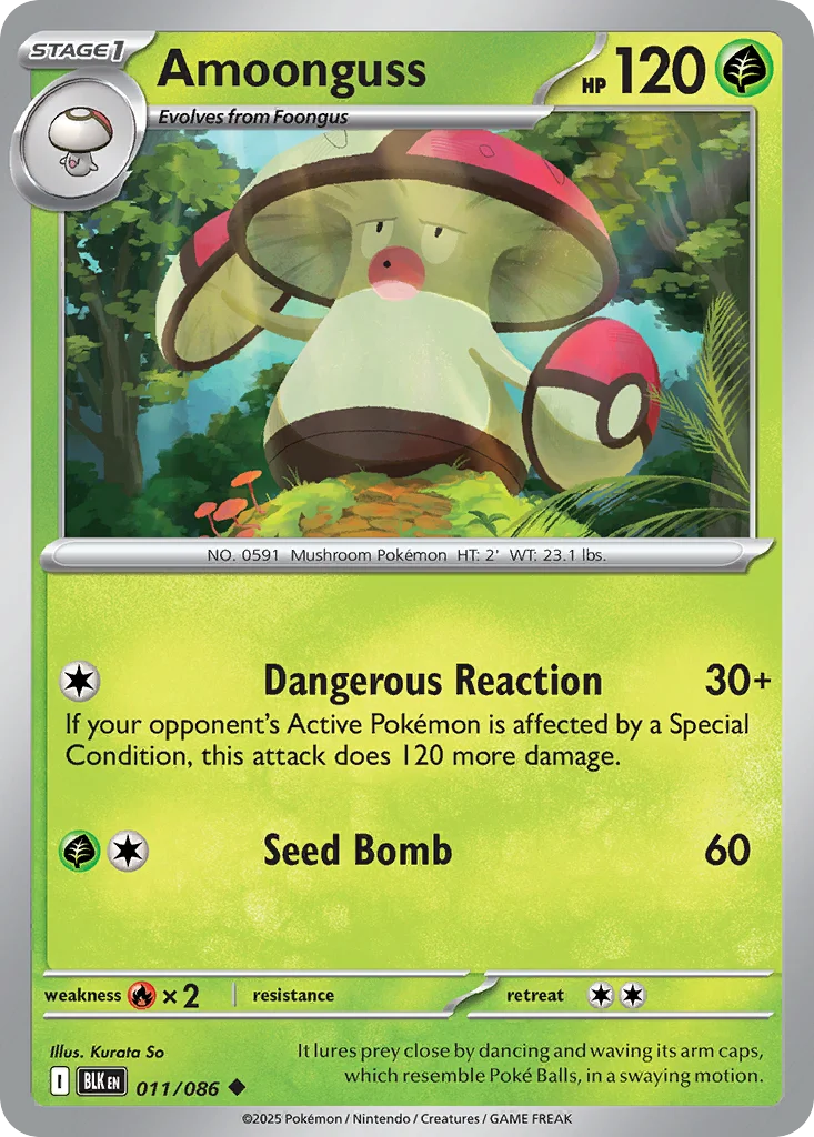 Amoonguss 011/086 Uncommon
