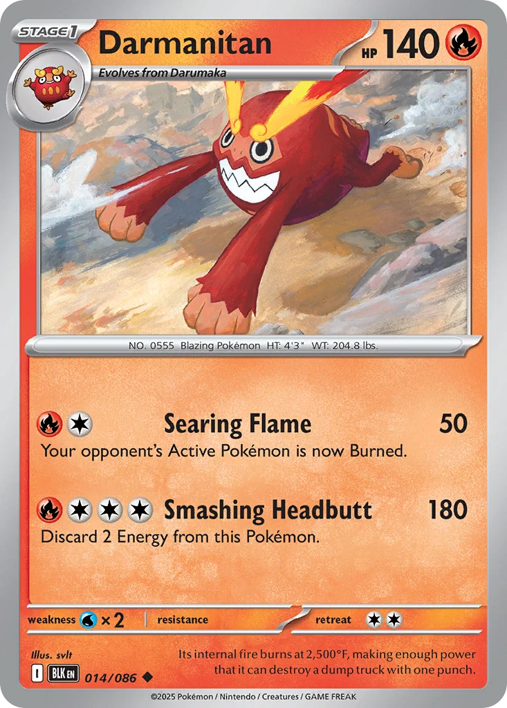 Darmanitan 014/086 Uncommon