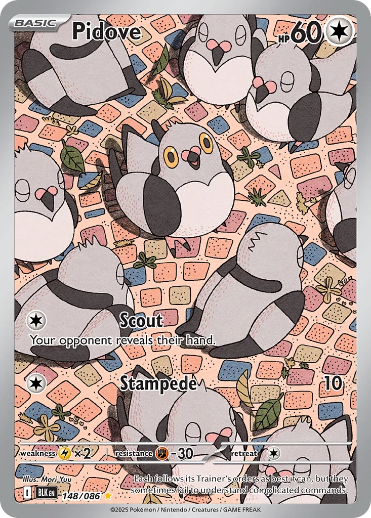 Pidove 148/86 Illustration rare