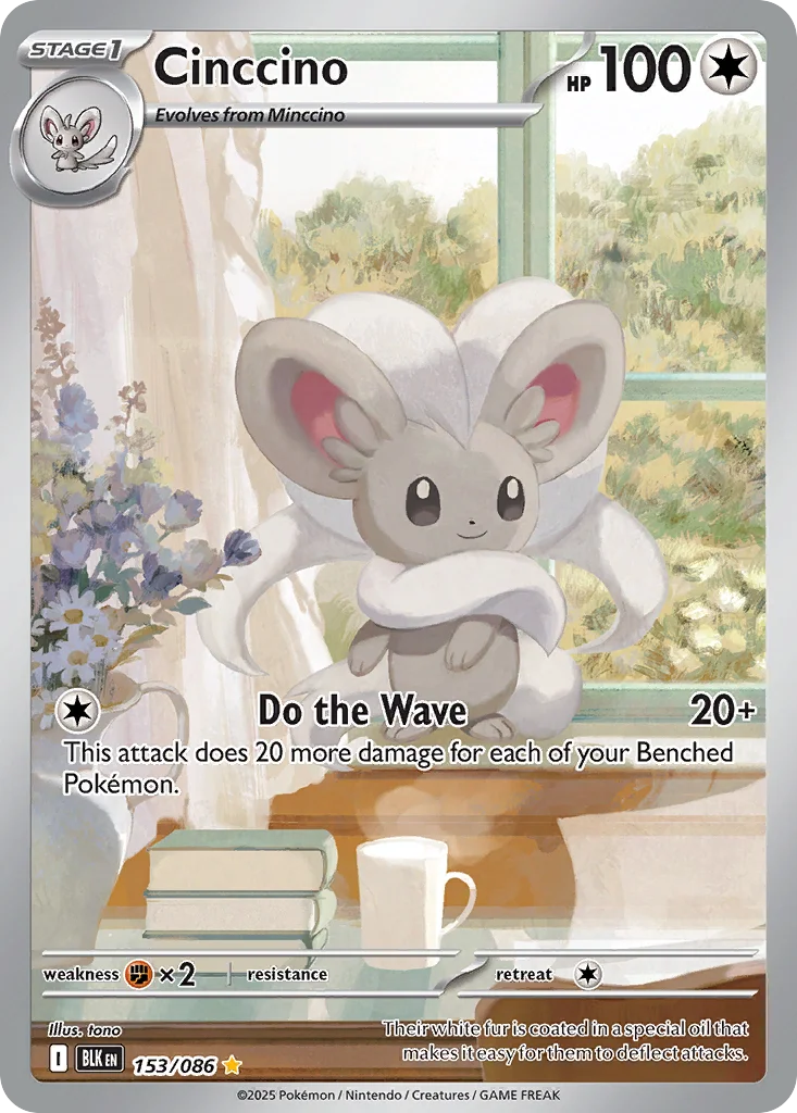Cinccino 153/086 Illustration rare