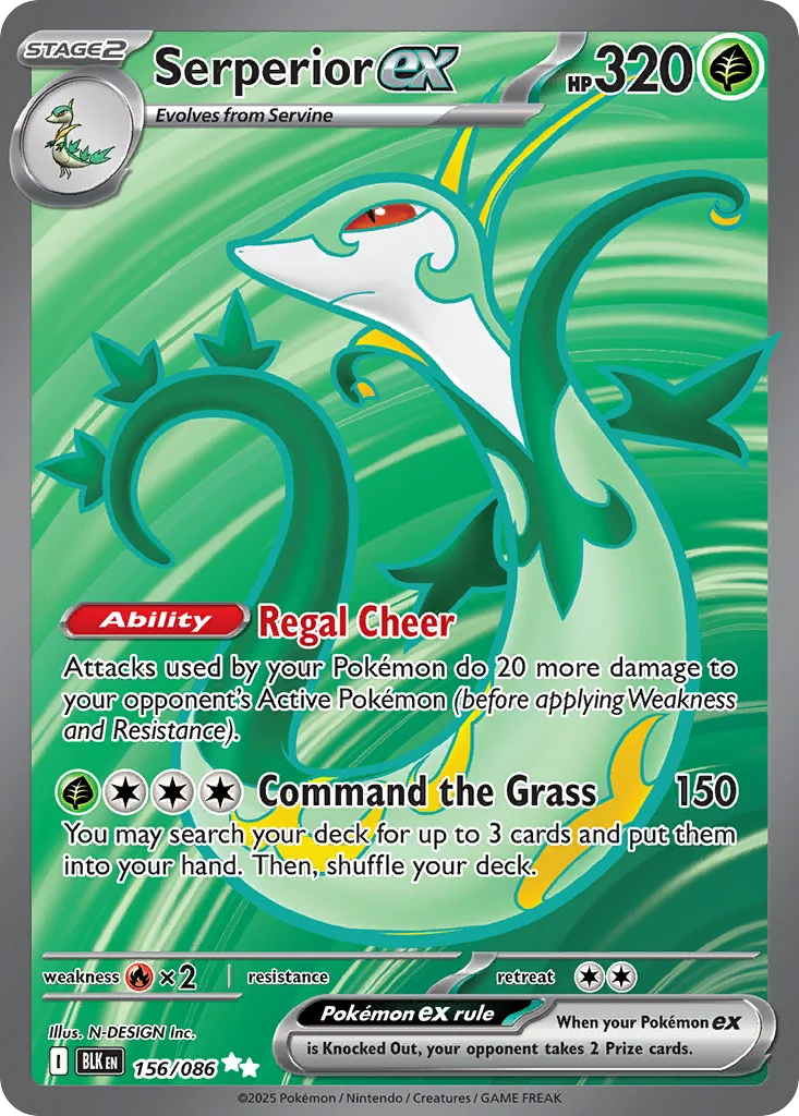 Serperior ex 156/086 Ultra rare