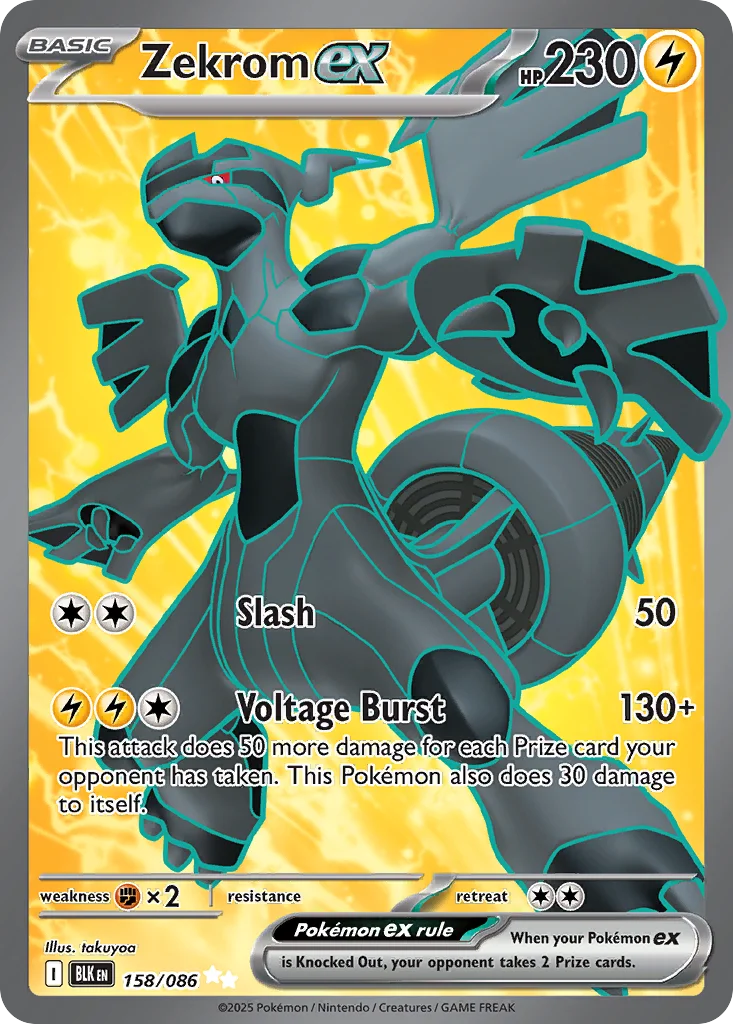 Zekrom ex 158/86 Ultra rare