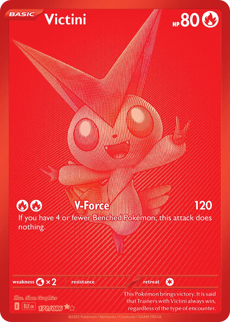 Victini 171/86 Rare