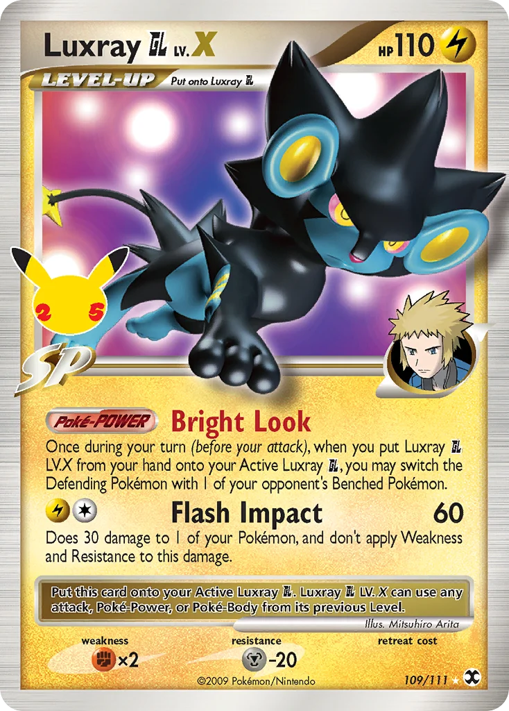 Luxray GL LV.X 109/25 Classic collection