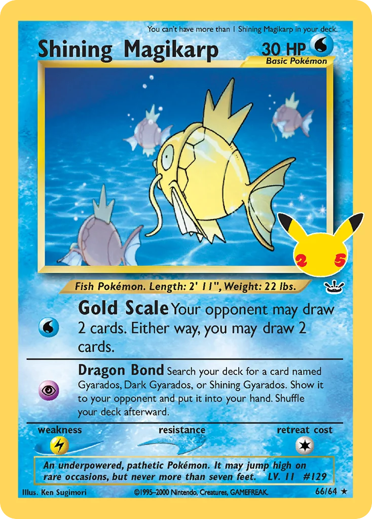 Shining Magikarp 066/25 Classic collection