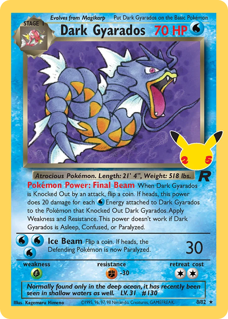 Dark Gyarados 008/25 Classic collection