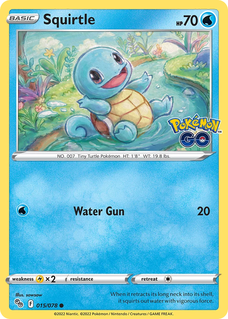 Squirtle 015/78 Common