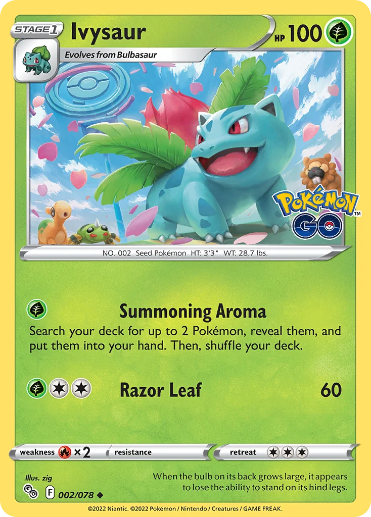 Ivysaur 002/078 Uncommon