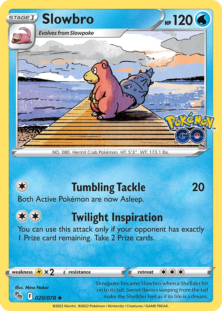 Slowbro 020/078 Uncommon