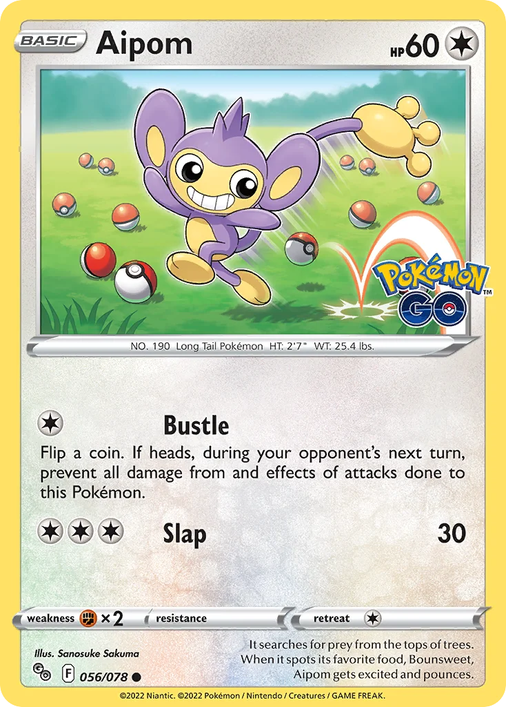 Aipom 056/078 Common
