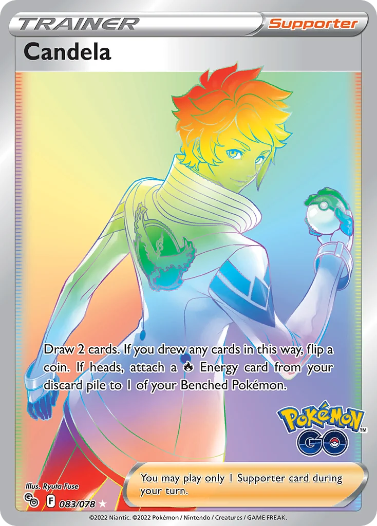 Candela 083/78 Rare rainbow
