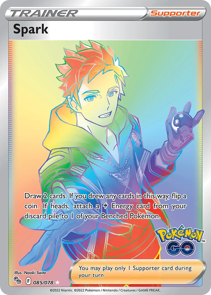 Spark 085/78 Rare rainbow