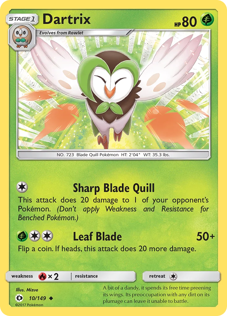 Dartrix 010/149 Uncommon