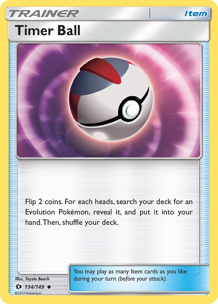 Timer Ball 134/149 Uncommon