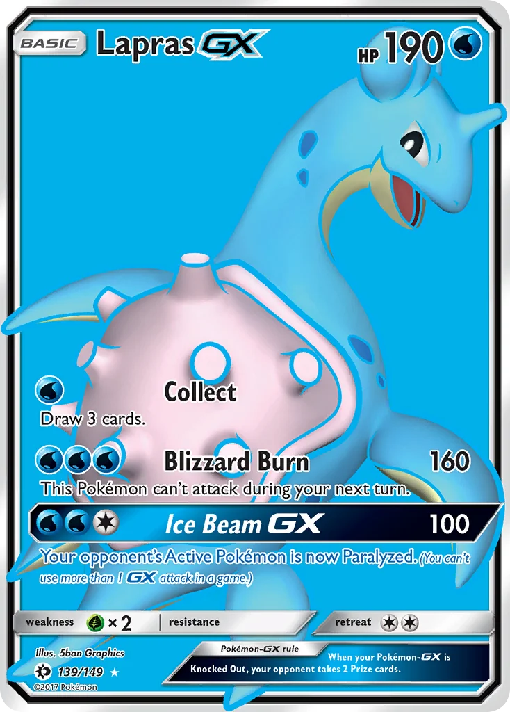 Lapras-GX 139/149 Rare ultra