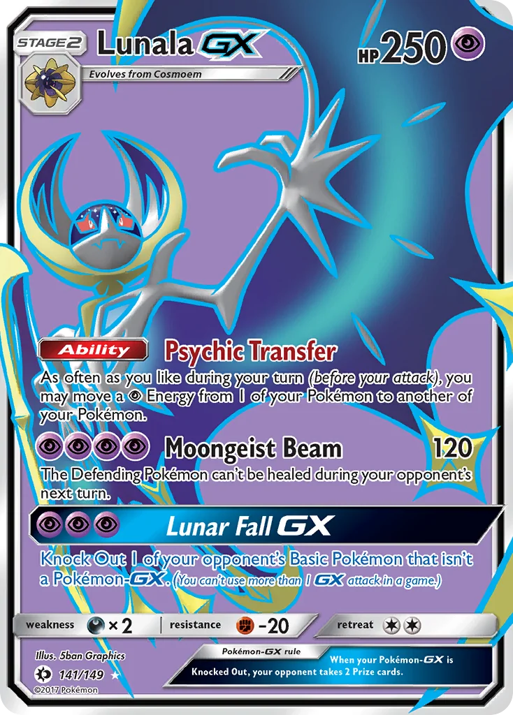Lunala-GX 141/149 Rare ultra