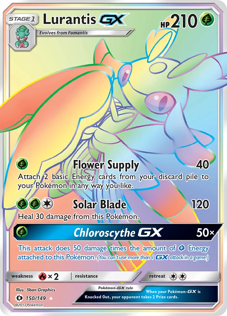 Lurantis-GX 150/149 Rare rainbow