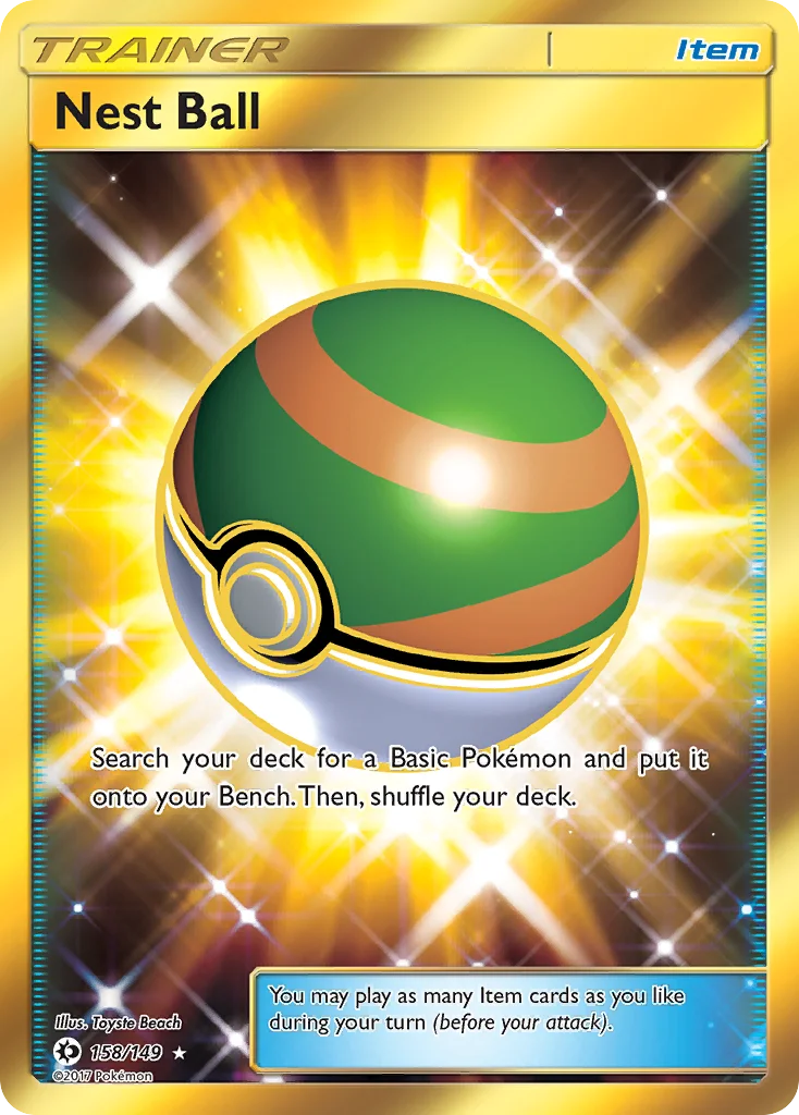 Nest Ball 158/149 Rare secret