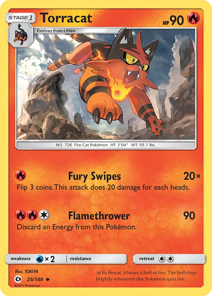 Torracat 025/149 Uncommon