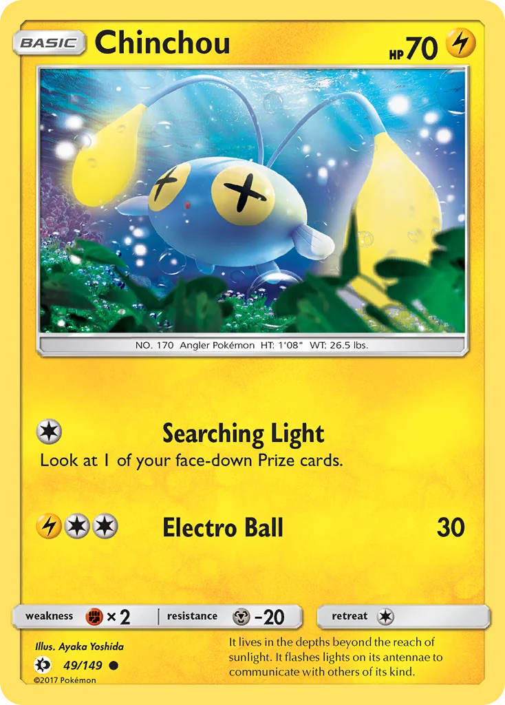 Chinchou 049/149 Common
