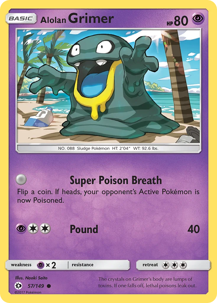 Alolan Grimer 057/149 Common