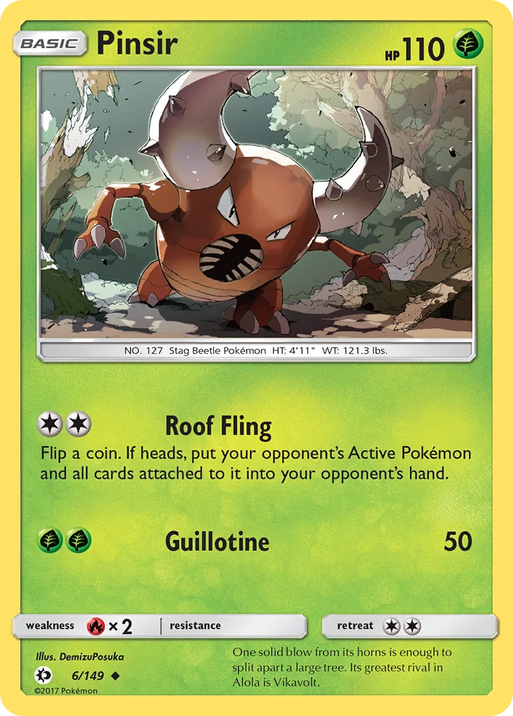 Pinsir 006/149 Uncommon