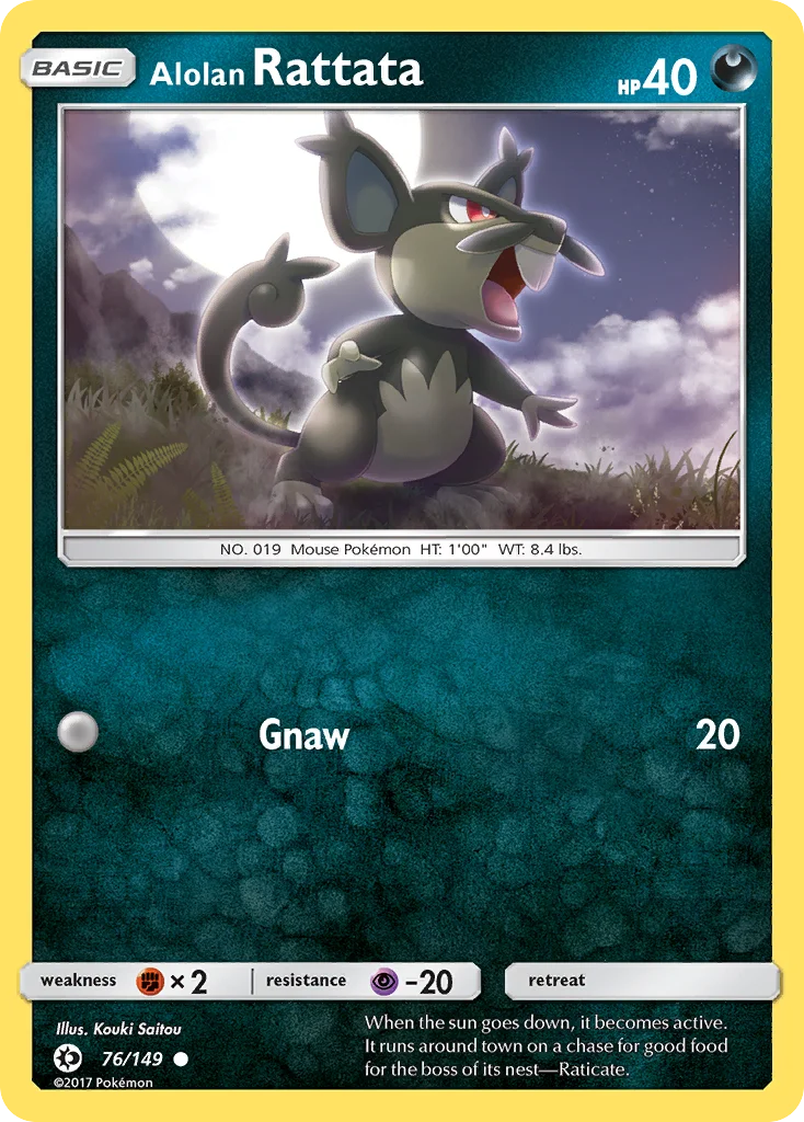 Alolan Rattata 076/149 Common