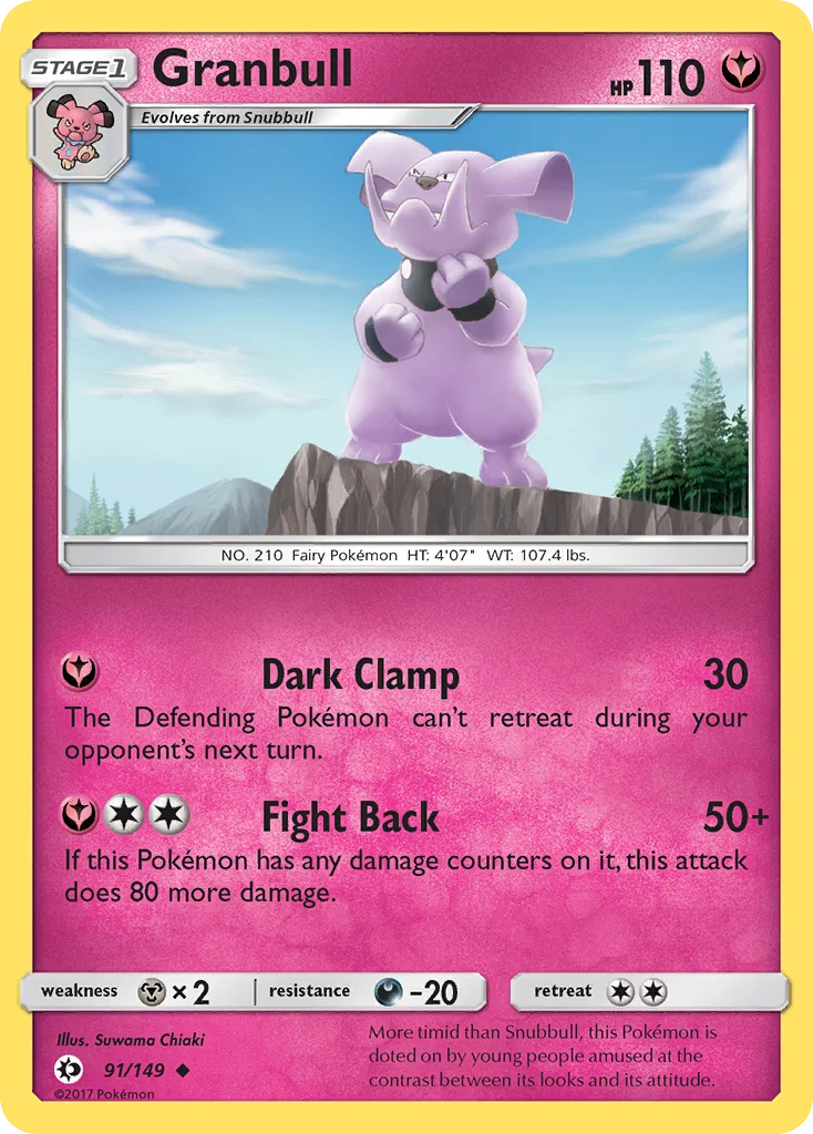 Granbull 091/149 Uncommon