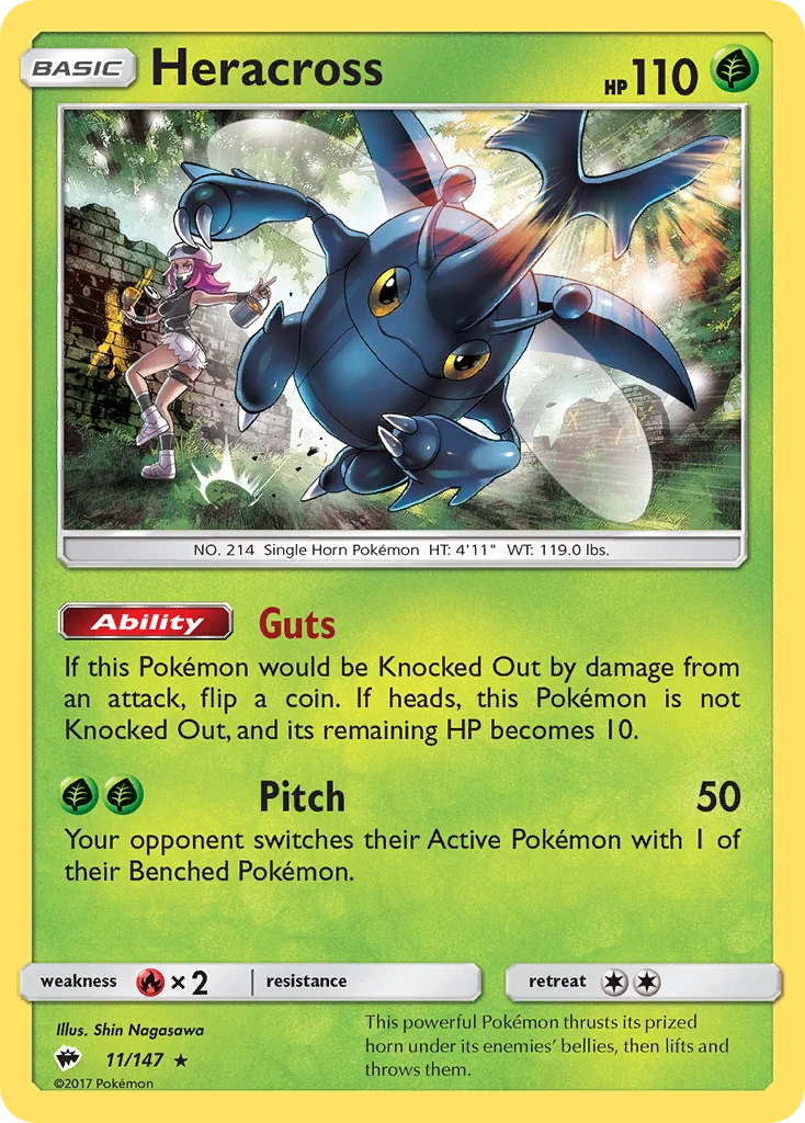 Heracross 011/147 Rare