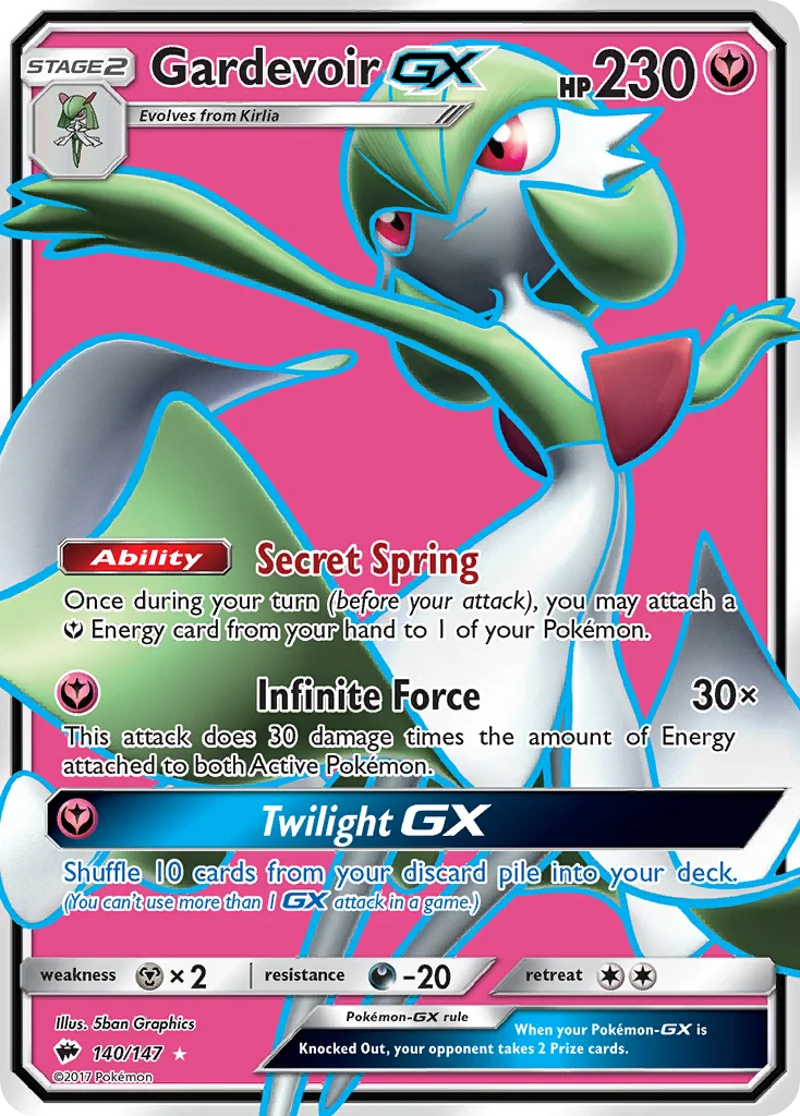 Gardevoir-GX 140/147 Rare ultra