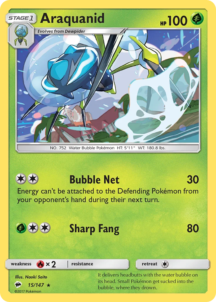 Araquanid 015/147 Rare