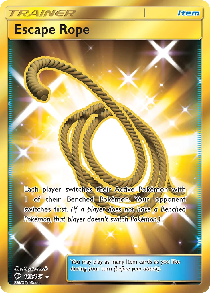 Escape Rope 163/147 Rare secret