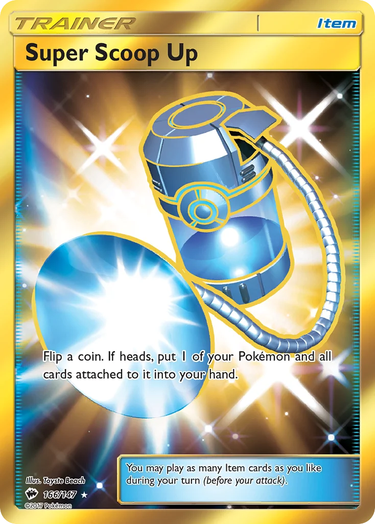 Super Scoop Up 166/147 Rare secret