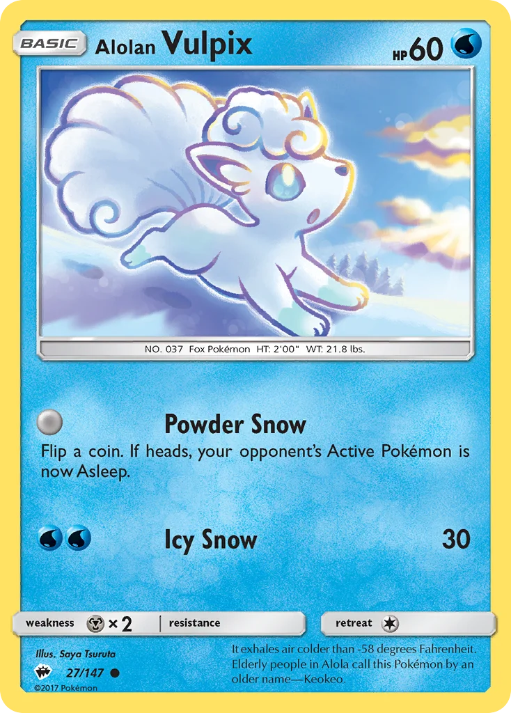Alolan Vulpix 027/147 Common